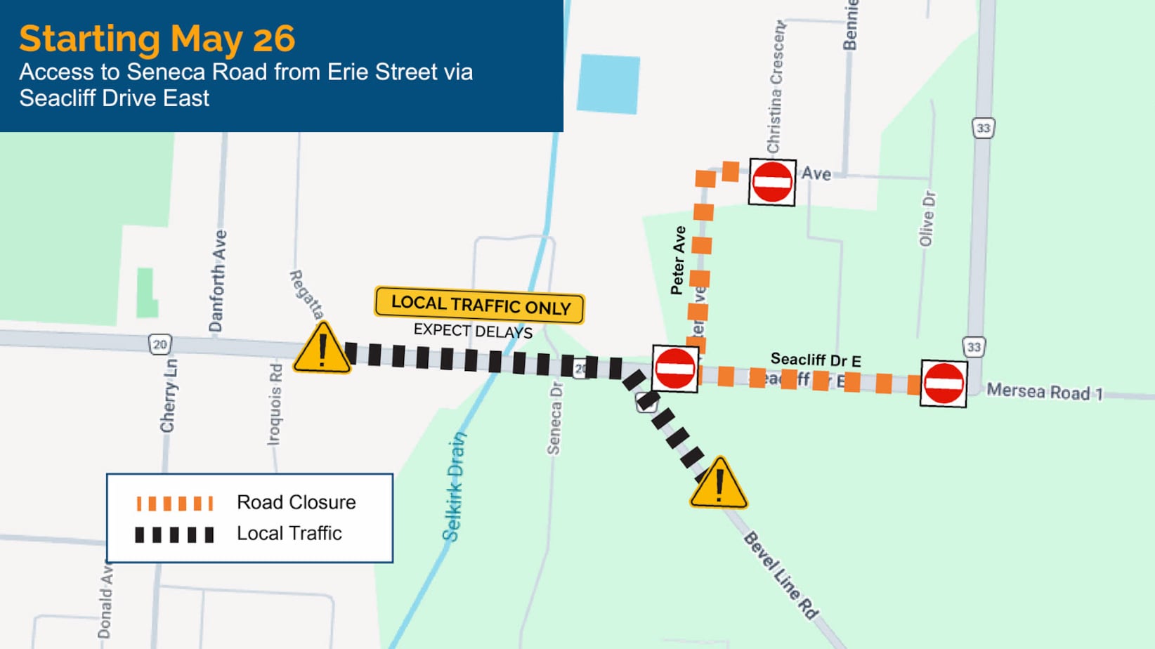 Next phase of major summer-long Leamington road work pushed by a week ...