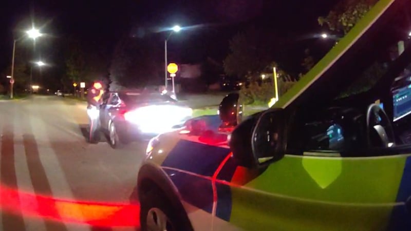 Alleged impaired passed out at the wheel, blows three times legal limit