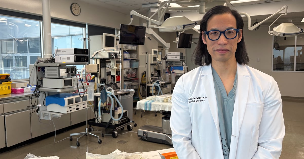Lhsc Clock LHSC doctors perform 2 procedures during cardiac surgery in world first