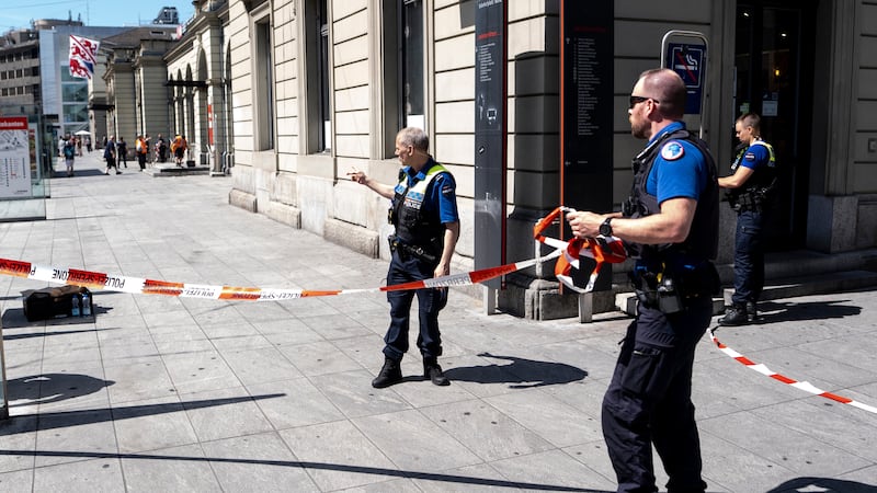 Man stabs 3 people at Swiss train station in what authorities call an ‘act of terror’