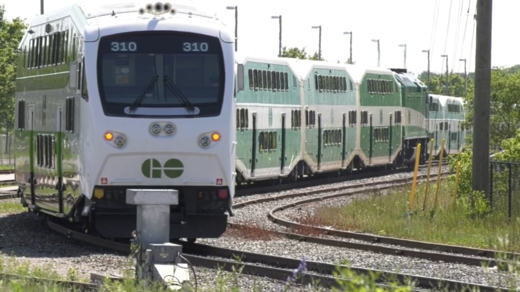 GO Train service on Barrie line this weekend