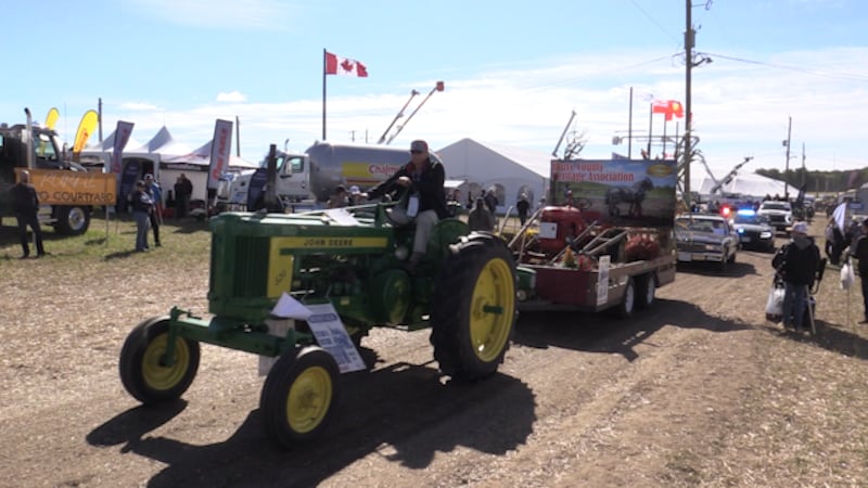 ‘Agriculture is the backbone of our country’: Visitors revel in first day of International Plowing Match near Walkerton