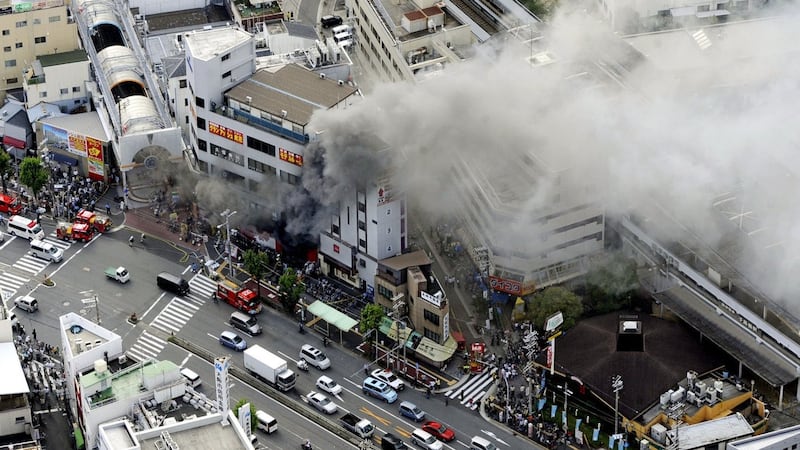 Japan executes a man convicted of setting fire that killed 5 at a pachinko parlour in Osaka