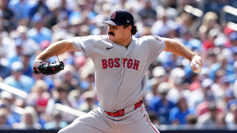 Tolle pitches eight-inning gem, Durbin hits grand slam as Red Sox beat Blue Jays 7-0