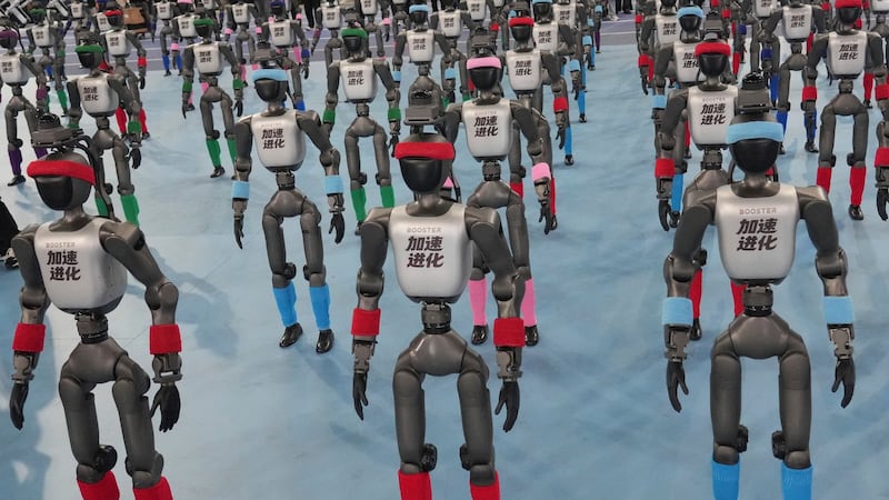 Robots can outrun humans, but can they plug in a cable?