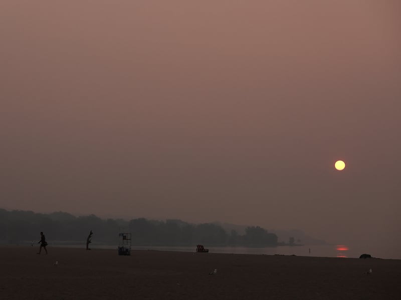 ‘Some of the worst air quality we ever experience’: Smoky conditions persist in Toronto. Live updates here.
