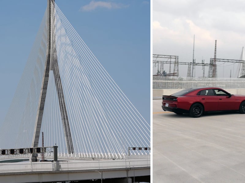 Gordie Howe bridge officially open, Howe family members first to cross