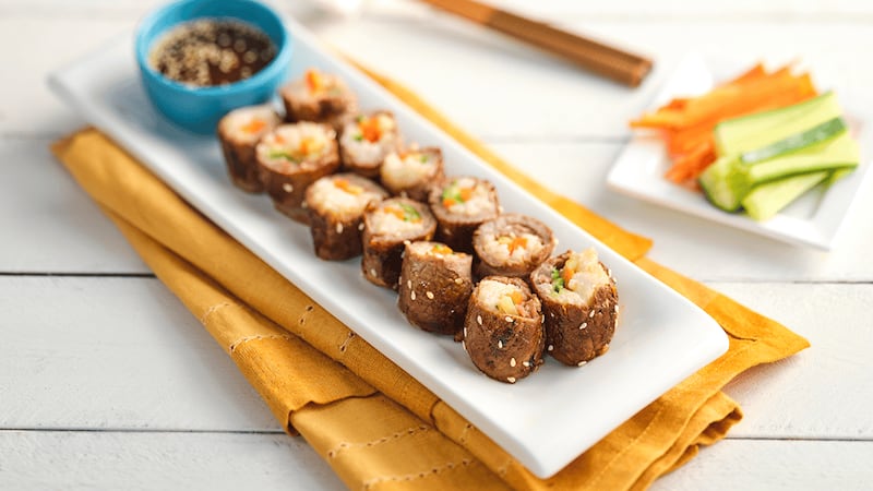 Beef Sushi Rolls Recipe
