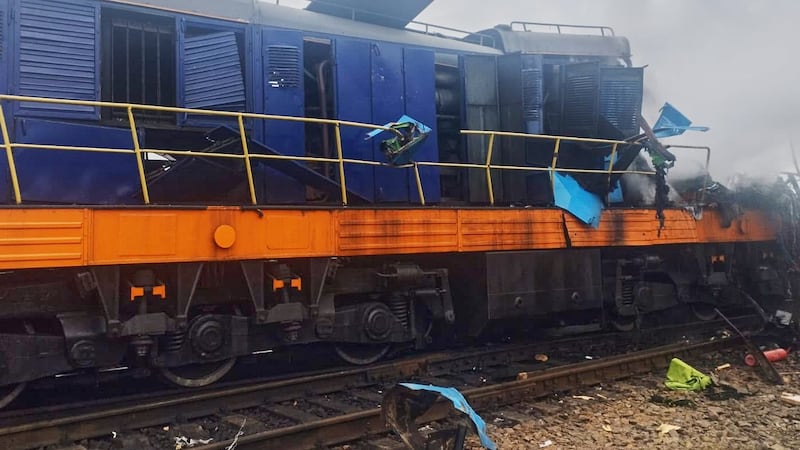 Russia hits passenger train near Poland border, just misses former U.K. PM Boris Johnson