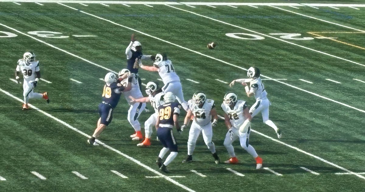 Erichsen breaks pair of school records in Rams loss