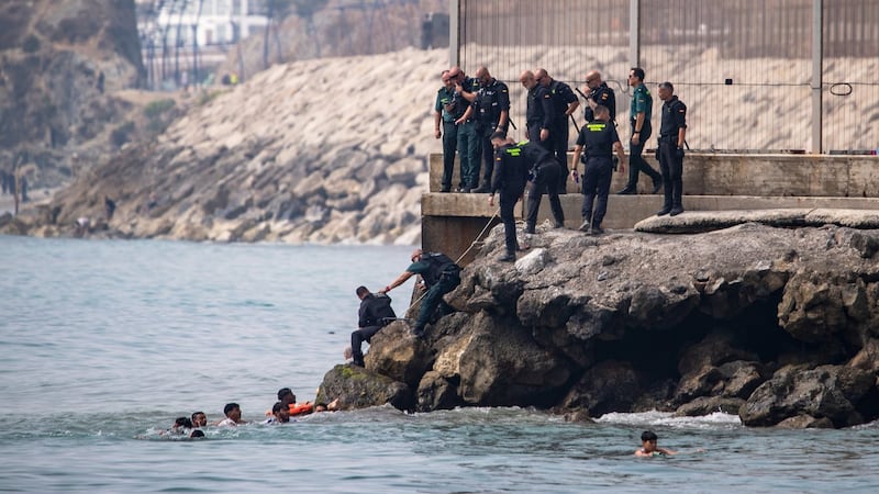 Ceuta asks Madrid to declare a national emergency as thousands cross into the Spanish territory