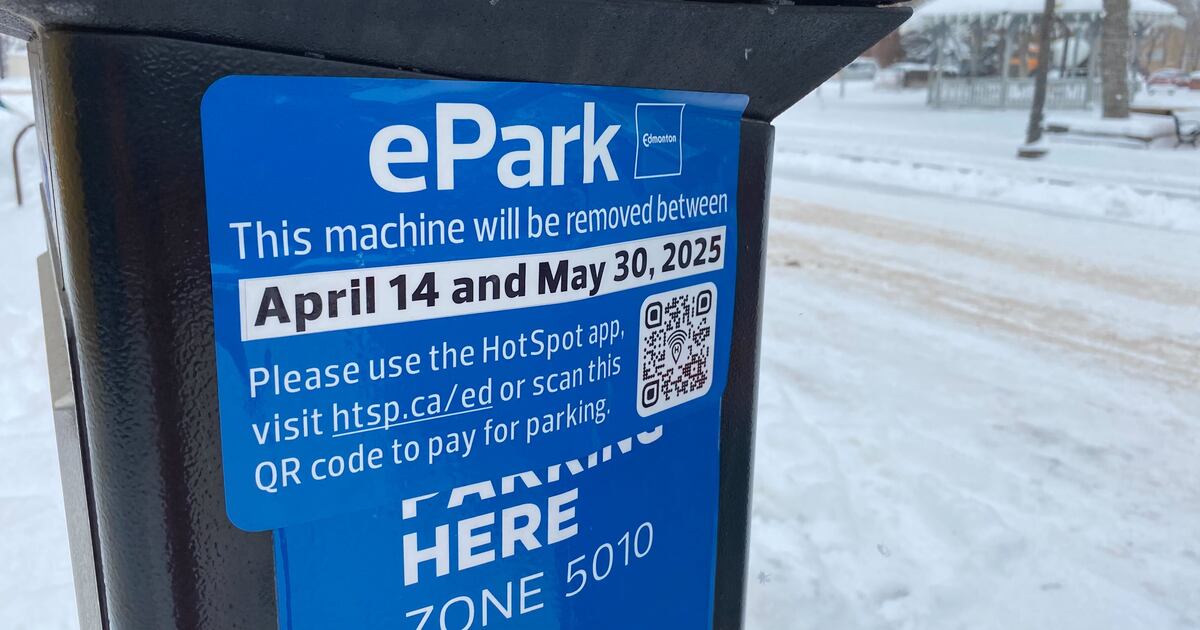 Epark machine transition begins mid-April