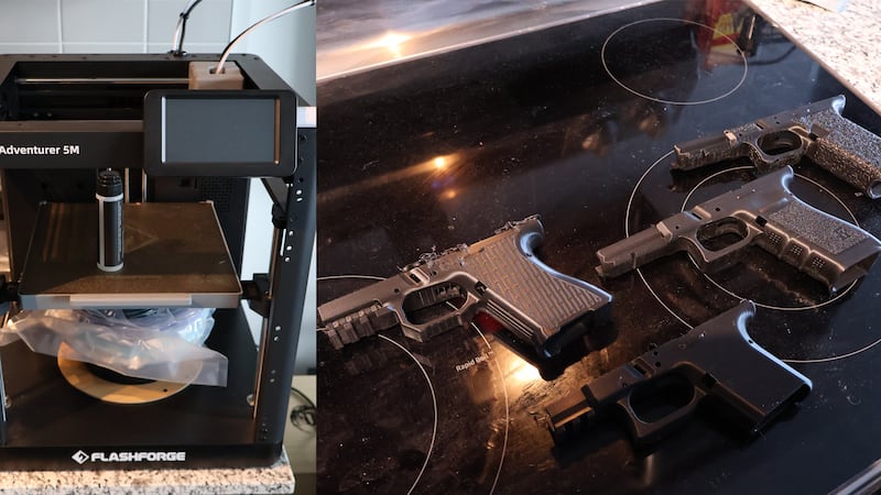 Man charged after 3D printed firearms found in Pickering home
