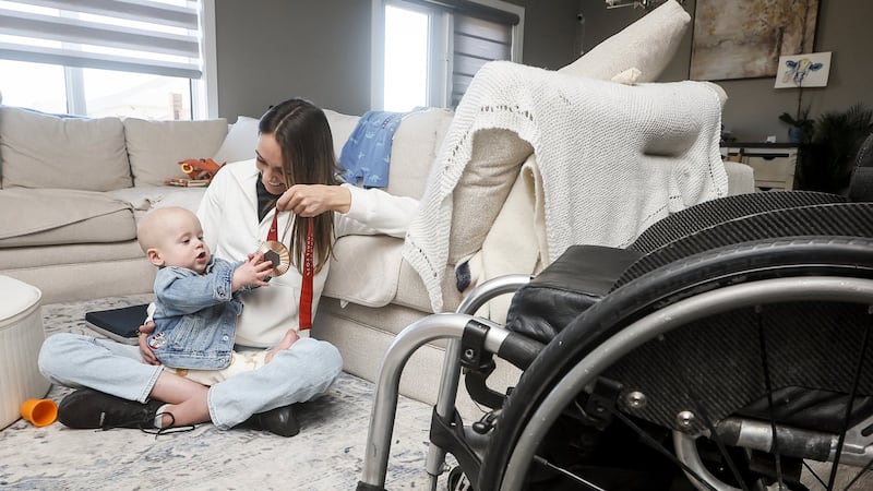 Paralympic medallist Leanne Taylor balancing motherhood, para triathlon return