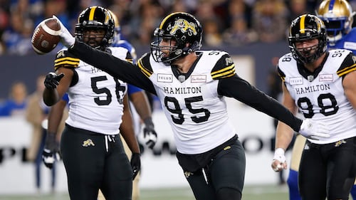 Tiger-Cats send veteran DL Howsare to Alouettes for fifth-round pick