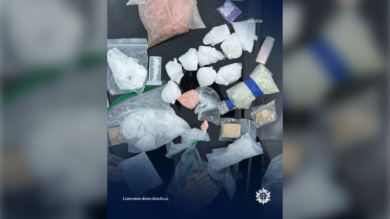 Air surveillance helps police track suspects in major Nanaimo drug bust