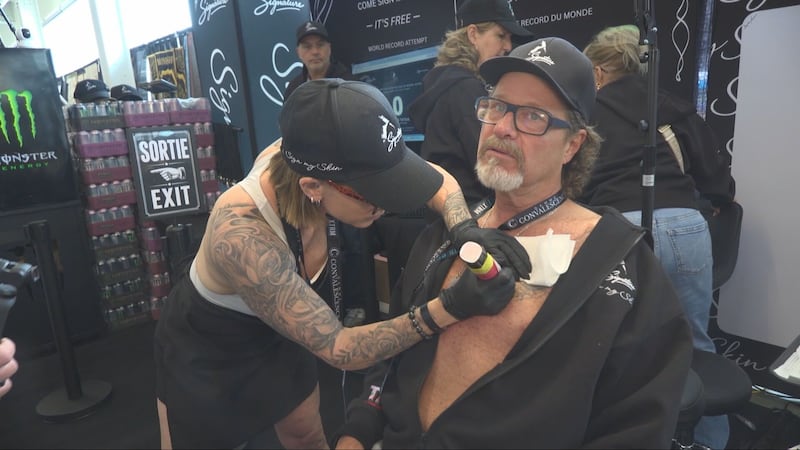 Tattoo Show starts Friday as Montreal man tries to set Guinness World Record