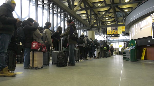 Trains are full and planes are flying as Christmas travellers pass through Ottawa