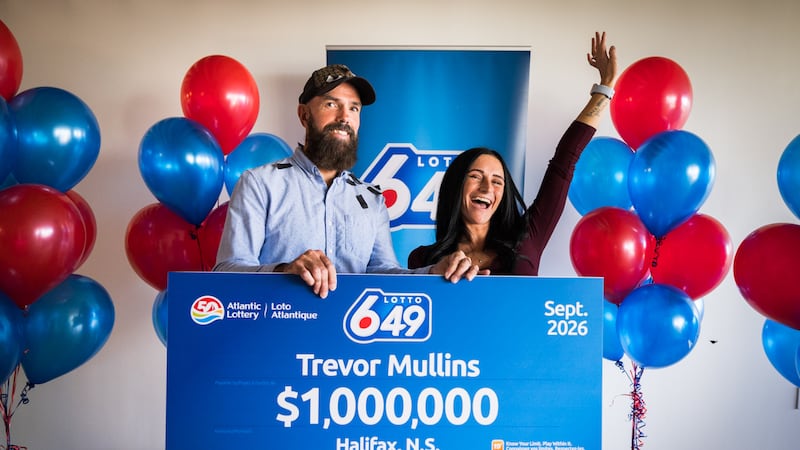 ‘My whole life just changed’: Newlywed N.S. couple wins $1M Lotto 6/49 prize
