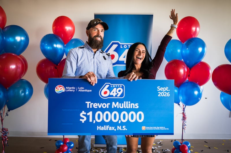 ‘My whole life just changed’: Newlywed N.S. couple wins $1M Lotto 6/49 prize