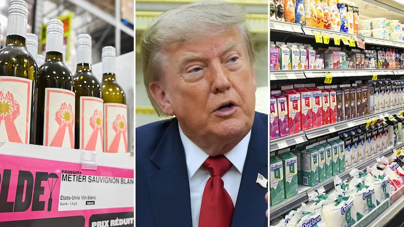 Trump retaliates against U.S. booze ban, dairy with 50% tariffs on Canadian goods