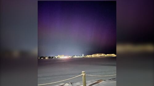 The Northern Lights are pictured in Rexton, N.B,, on Jan. 19, 2026. (Courtesy: Karine and Danny Crossman)