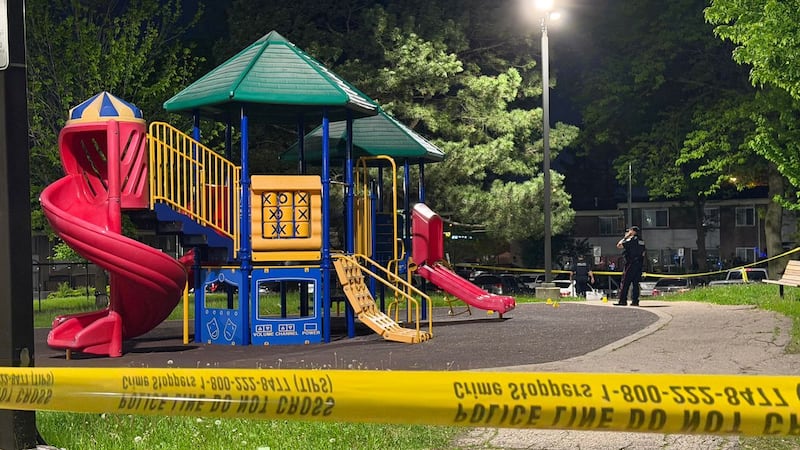 Police investigate 3 separate shootings across Toronto, including 1 near playground