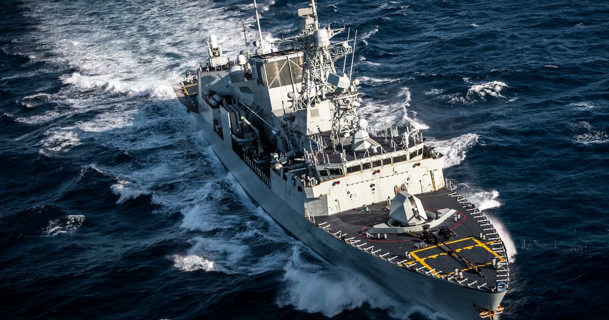 Canada sends third frigate to U.S. warfare drills in Indo-Pacific region