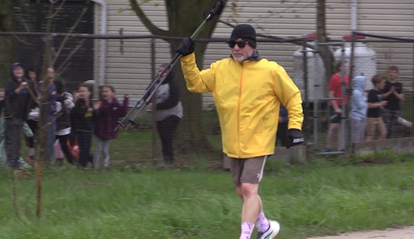 Stratford man completes 256 kilometre run for cancer research