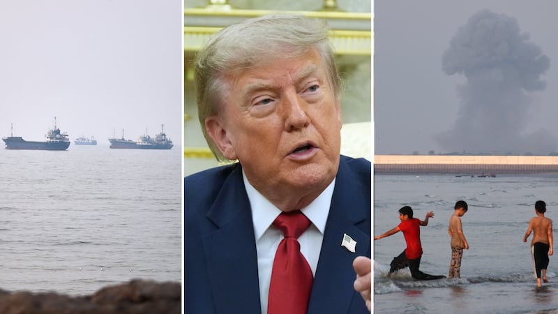 U.S. military restores blockade in response to Iran’s attacks on ships on the Strait of Hormuz