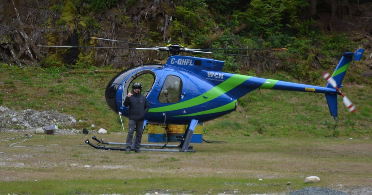 2 dead in helicopter crash in remote area of B.C. coast