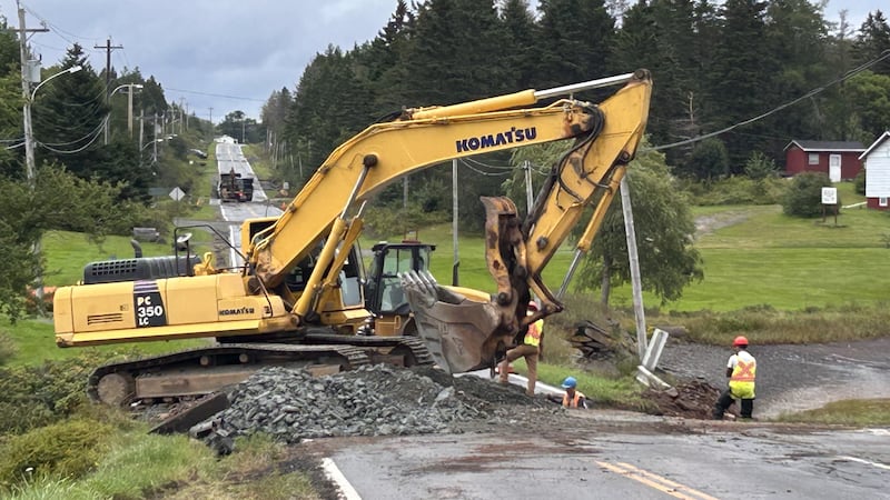 Lengthy repairs begin in flood-damaged Cape Breton county