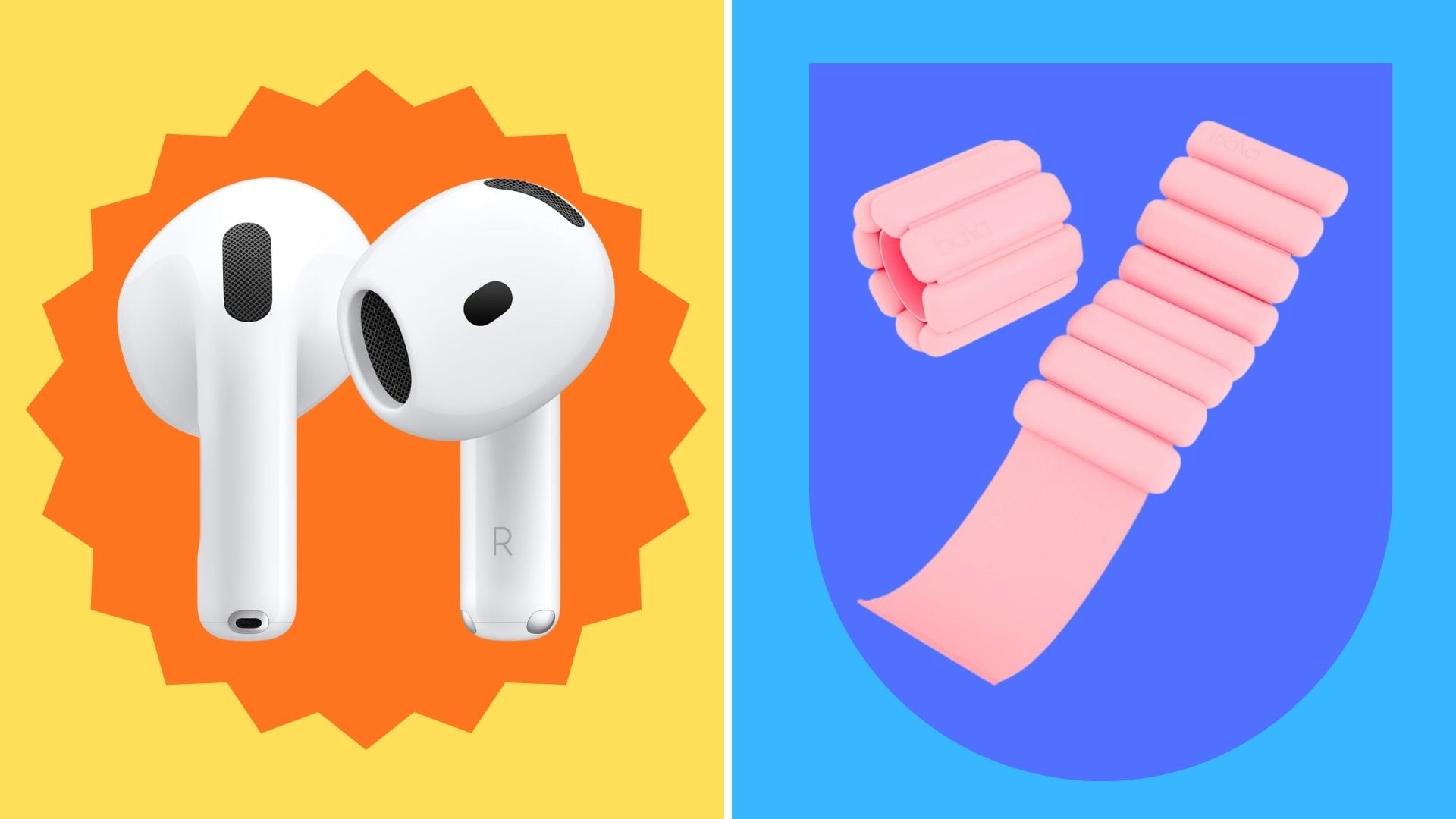 Apple AirPods and Bala Bangles