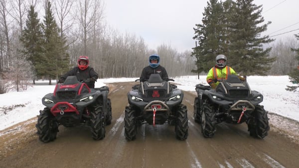‘I just felt free’: Manitoba men’s mental health group turns to ATVs for healing
