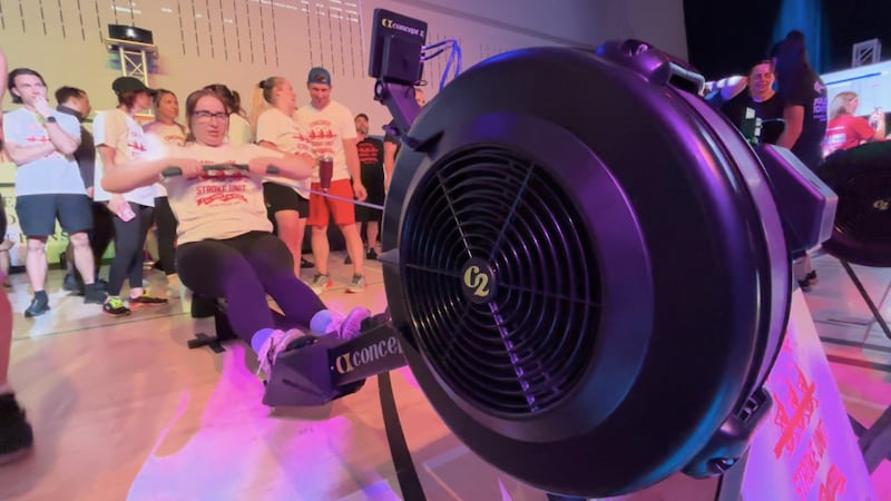 First responders and veterans row for seven hours straight to support mental health