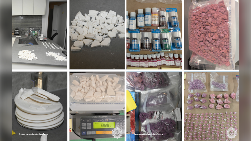 ‘Significant quantities’ of drugs, cash seized during B.C. anti-gang investigation, police say
