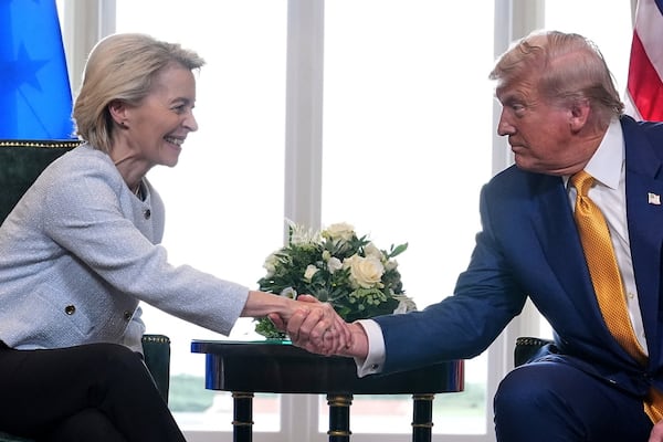 EU agrees to implement U.S. trade pact after Trump threats