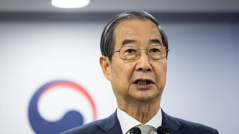 South Korean court overturns impeachment of Prime Minister Han, reinstating him as acting president