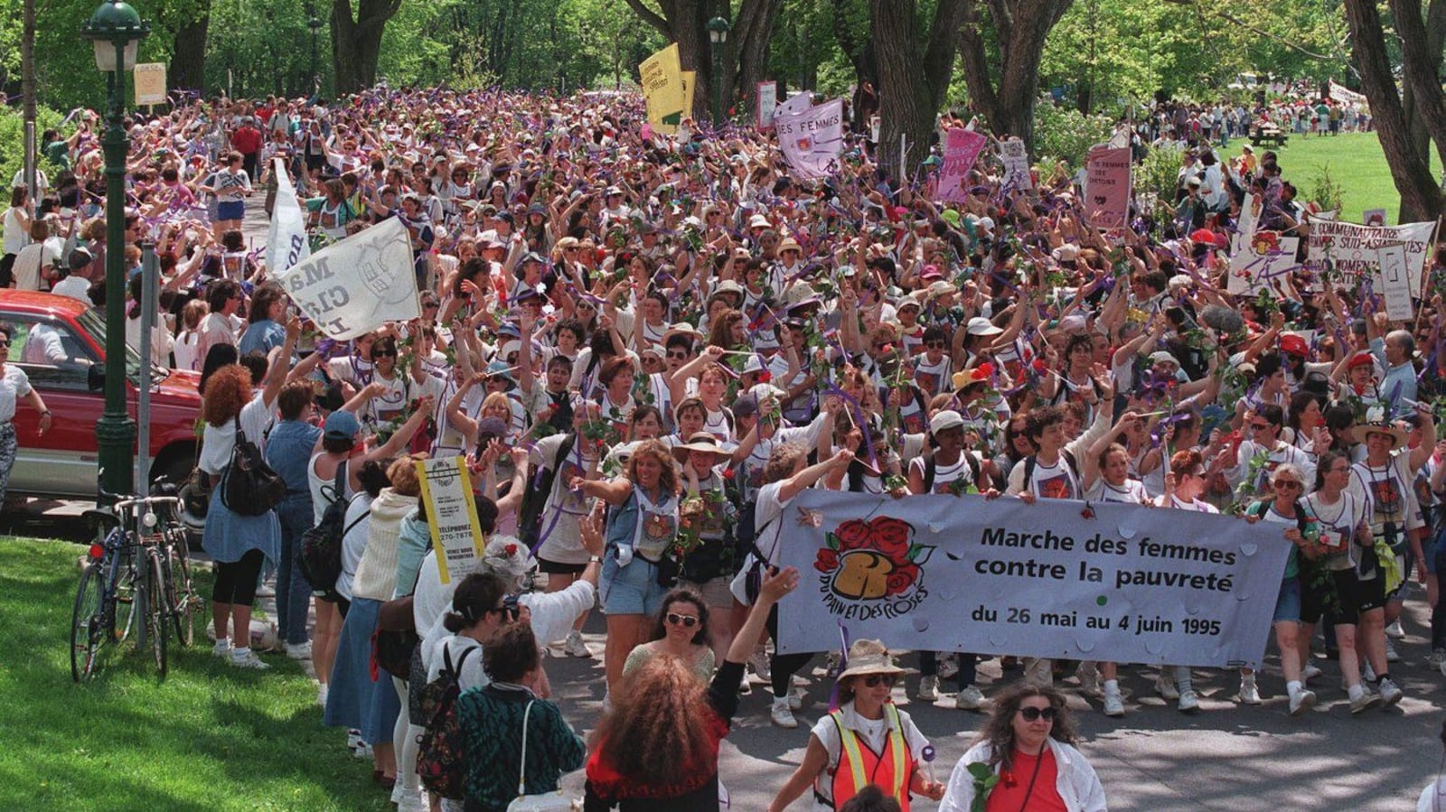 Quebec Independence Rally Thousands march for women’s rights in Quebec City