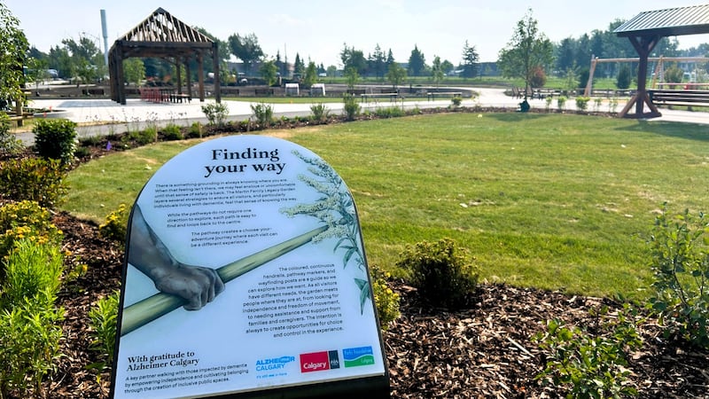 Calgary’s new dementia-inclusive park opens to the public in September