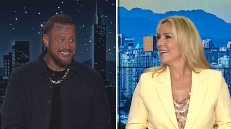 While filing in for Jimmy Kimmel, Jelly Roll played a clip of CTV Your Morning