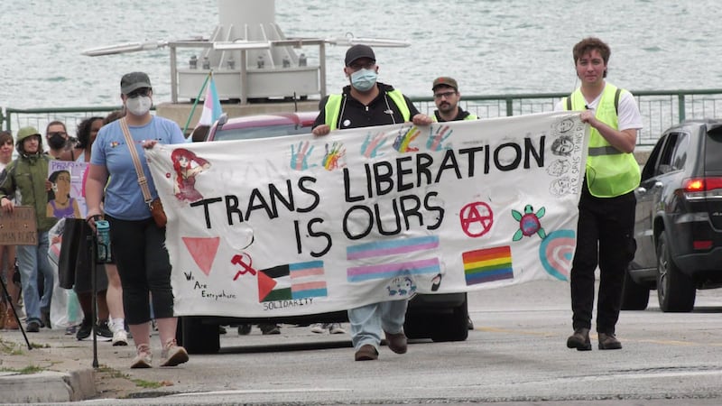 Show of solidarity and support: Alliance for Trans Youth hosts third annual march in Downtown Windsor