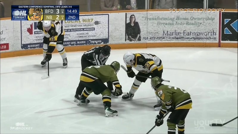 Brantford Bulldogs sweep North Bay Battalion