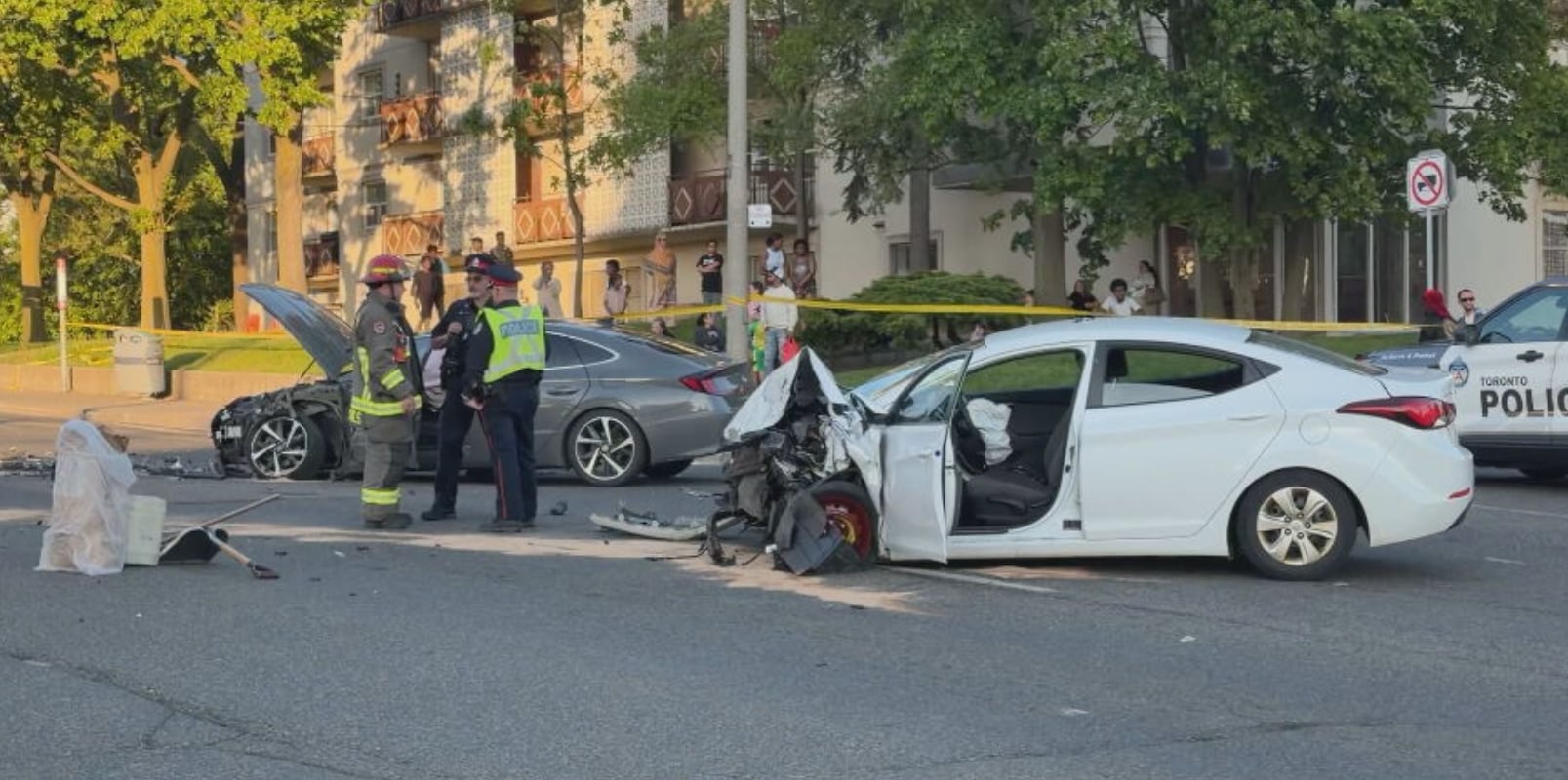 Two-vehicle crash in North York leads to ‘multiple injured parties’: police