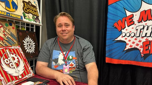 Animaritime vendor Justin Brooks says the people are the best part of conventions like Animaritime. (Avery MacRae/CTV News)