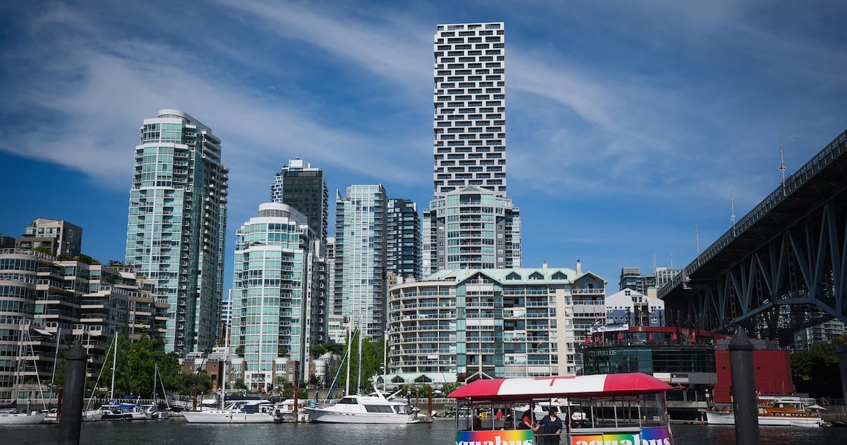 Photo: CTV News An Aquabus water taxi carrying tourists prepares to dock at Granville Island in Vancouver, B.C., Friday, Aug. 1, 2025. THE