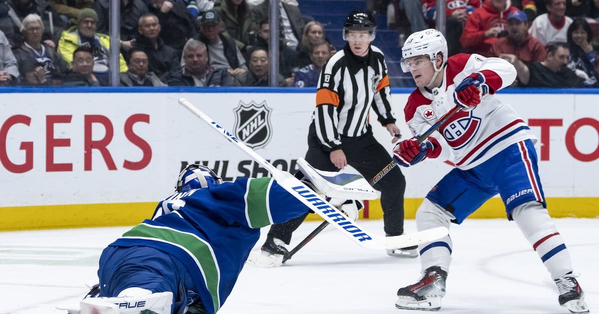 Top line powers Montreal Canadiens to 4-2 win over struggling Vancouver ...
