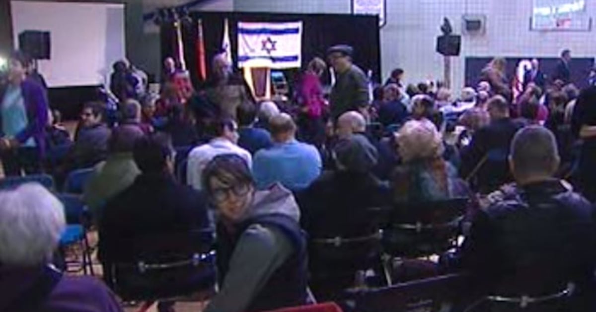 Jewish Rallies Local Jewish community rallies in support of Israel