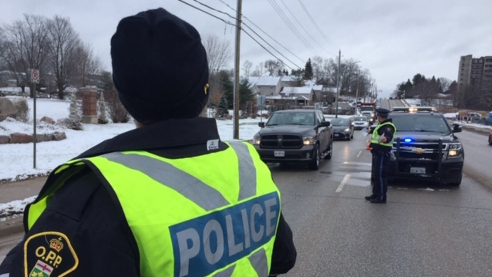 Police Ride Program Opp Essex County OPP kick off Festive RIDE program