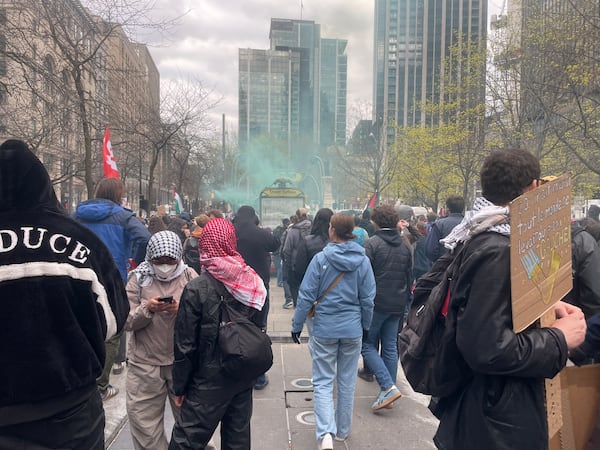13 arrested in Workers’ Day protest, Montreal police officers allegedly assaulted